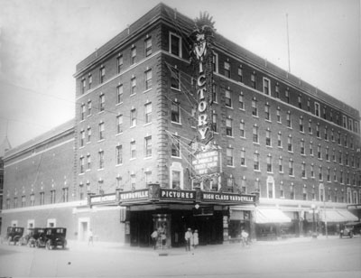 Illustration of Victory Theatre in the 20s